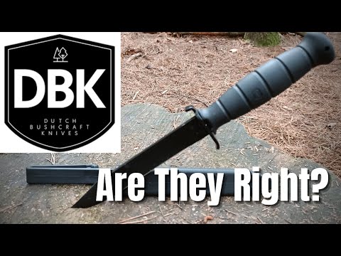 Glock Field knife  Fm 78 - Can It Bushcraft ?