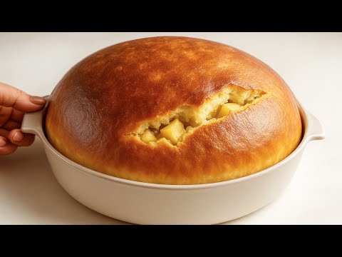 Diesen Kuchen wirst du JEDEN TAG backen❗️ Der berühmte Apfelkuchen in 5 Minuten! Einfache Zutaten