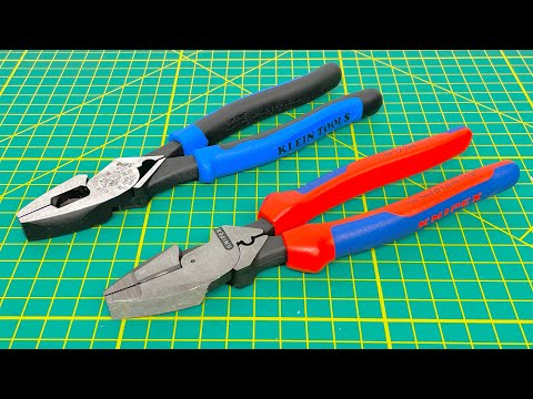 Klein Vs Knipex! Which Linesman Plier Would I Choose?!