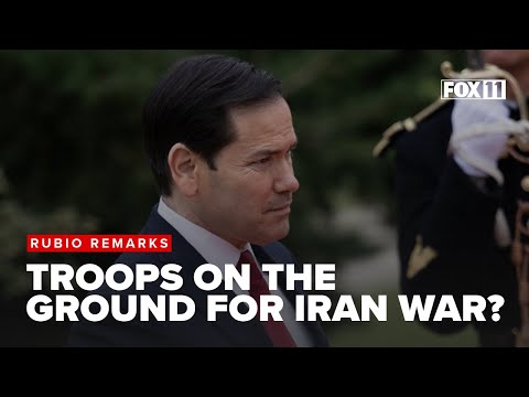 Rubio confident U.S. can meet Iran war goals without ground troops, expects conflict to end in weeks