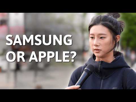 Which Does Korea's Gen Z Prefer: Apple vs Samsung? | Street Interview