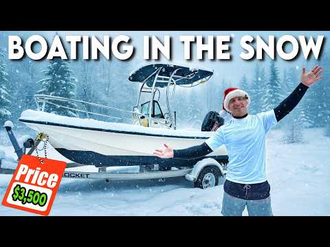 This $3,500 Facebook Boat Wasn’t Meant for Winter…