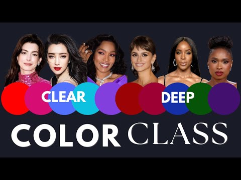 Deep vs. Clear | Plus Inclusive Neural Color Analysis That Isn't Represented In The 4 Seasons