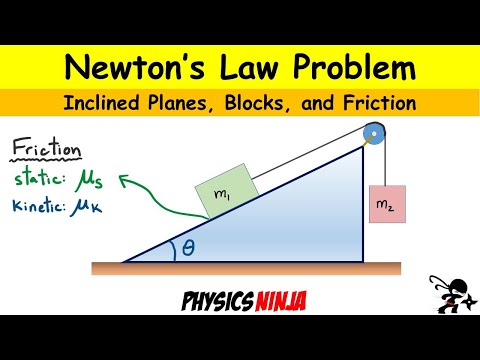 Incline Plane Problems with Friction