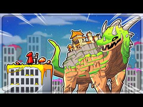 I Tame A GIANT Creature And Build Ancient Ruins in The Wandering Village (Update)