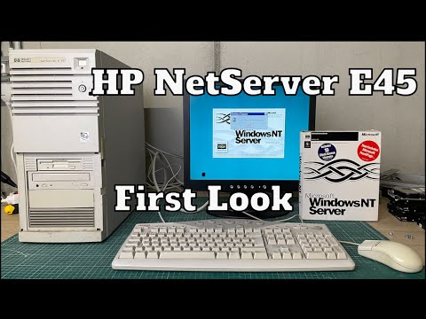 HP NetServer E45 first look