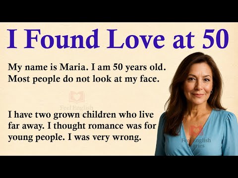 I Found Love at 50 ✅ Emotional English Story (A1 | A2 Level) ✅