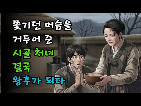 쫓기던 머슴을 거두어 준 시골 처녀, 결국 왕후가 되다 | 여주 설화 야담·민담·전설·옛날이야기