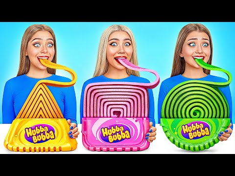 Геометрический Челлендж с Едой с Bubba DO Challenge