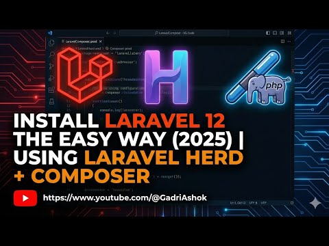 Install Laravel 12 the Easy Way (2025) | Using Laravel Herd + Composer