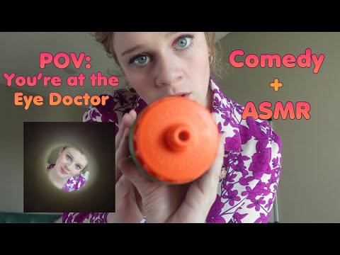 POV: You're at the Eye Doctor (Comedy, character, ASMR, personal attention, soft spoken, whisper)
