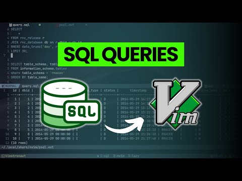 Run SQL in Vim Without Plugins