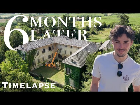 We Bought an Abandoned Italian Palace! First 6 months renovation TIMELAPSE