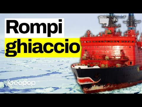 Navi rompighiaccio a propulsione nucleare: come funzionano e a cosa servono