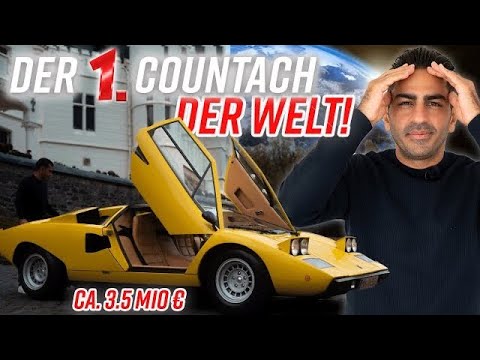 Wahnsinn! Der 1. Countach der Welt! 🌏😱I Hamid Mossadegh
