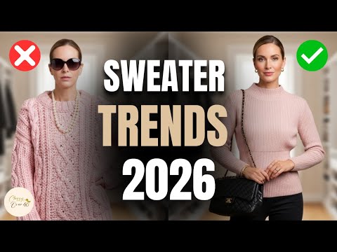 8 BEST Way To Style Sweaters in 2026