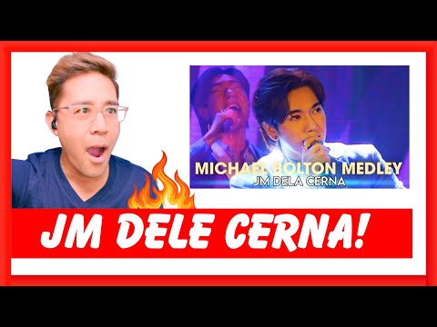 Music Producer reacts to JM Dele Cerna Michael Bolton Medley