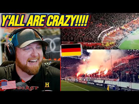 NFL Fan Reacts to Intense German Ultras