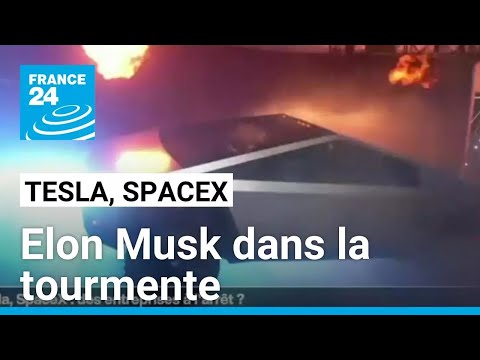 Tesla, SpaceX : Elon Musk dans la tourmente • FRANCE 24