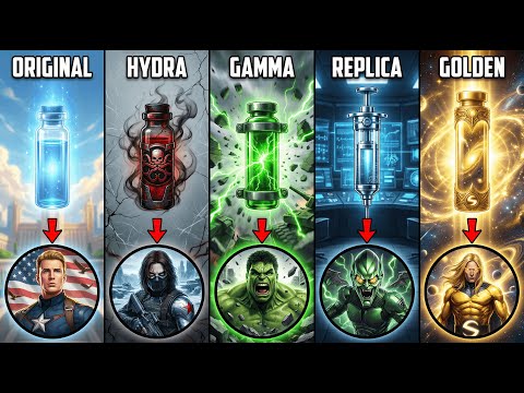 Every Super-Soldier Serum Explained in 14 Minutes