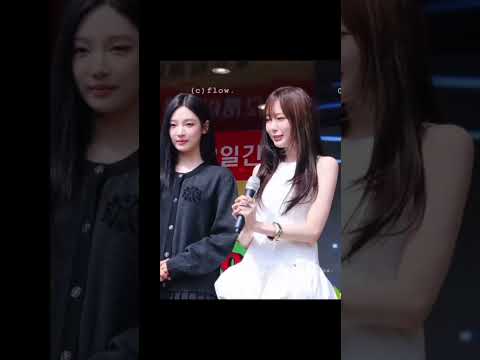 When are they not side eyeing each other 😭 #aespa #ningselle