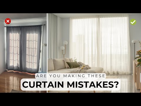 5 Rules For Hanging Curtains & Common Mistakes to Avoid!