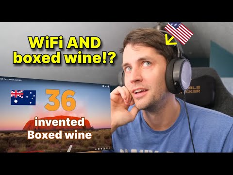 American reacts to 101 Facts about Australia [part 1]