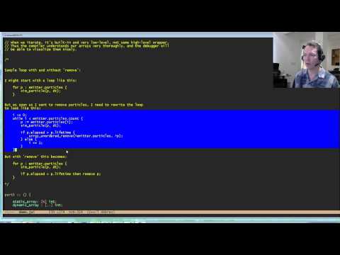 Demo: Iteration and arrays, uninitialized values, enums