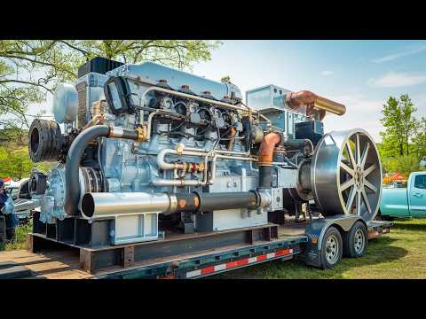 Rare Old Engines Starting Up Sound That Will Blow Your Ears