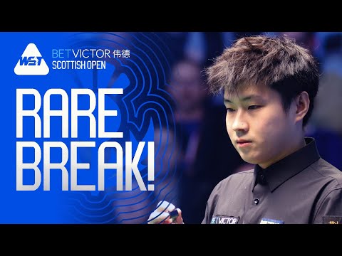SUPER RARE BREAK! Zhao Xintong vs Joe O'Connor | 2025 BetVictor Scottish Open