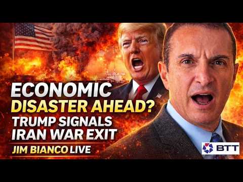 ECONOMIC DISASTER AHEAD? Trump Signals Iran War Exit Without Hormuz | Jim Bianco LIVE