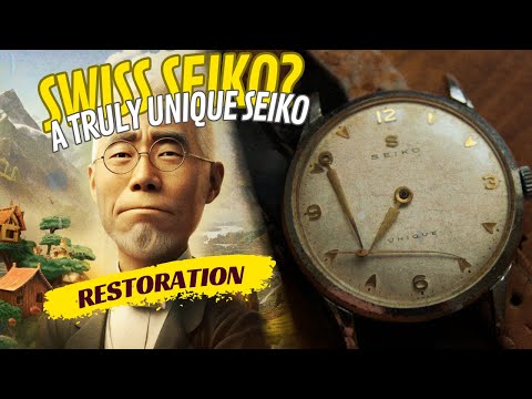 The cheap copy that made a company great. Vintage restoration of Seiko's most important watch!