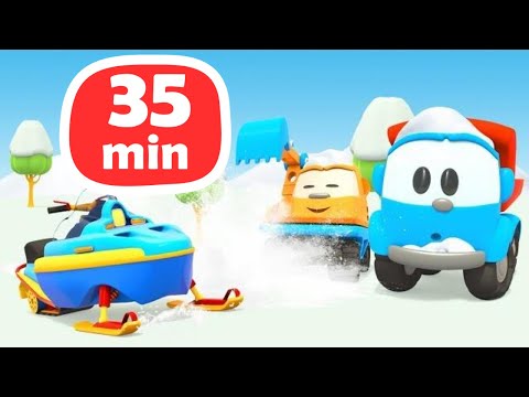 Все серии  Грузовичок Лева мультсериал - Развивающие мультики для малышей