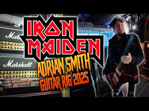 IRON MAIDEN ADRIAN SMITH RIG 2025