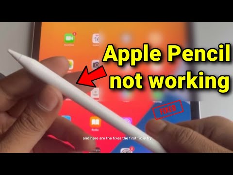 Apple Pencil is not working in iPad : Fix