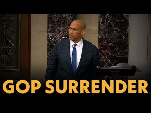BOOKER VOTES TO STOP IRAN WAR: "Senate Republicans are BETRAYING the Constitution"