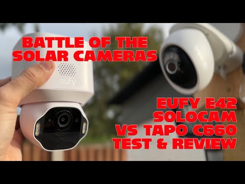 Eufy Solocam E42 4K IP Solar Camera: Amazon Product Unboxing, Installation, Test and Review