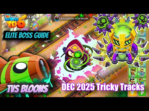 Elite Bloonarius Tricky Tracks Guide BTD6 with commentary.