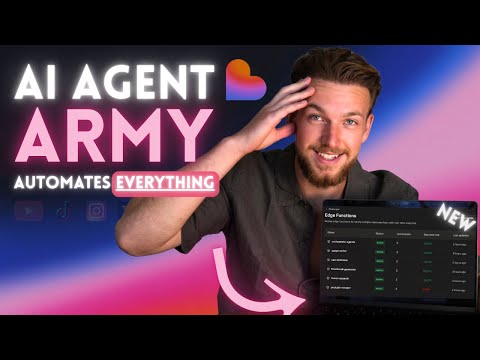 I Built A Team of 5 AI Agents in Lovable Cloud (ONLY Prompts)