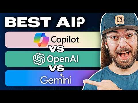 Which AI in 2025? ChatGPT vs. Gemini vs. Copilot