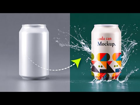 How to create a Mockup in Photoshop for Beginners!