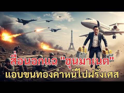 โป๊ะแตก! สื่อนอกแฉ "ฮุนมาเนต" แอบขนทองคำหนีไปฝรั่งเศส ทิ้งปชช.รับกรรมสงคราม