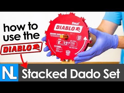 ✔️How to use the Diablo Stacked Dado Set