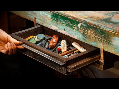 Building a drawer for my workbench essentials