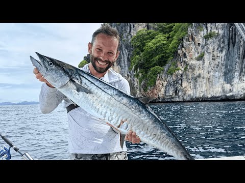 КАК ПОЙМАТЬ ТРОФЕЙ В ТАИЛАНДЕ?! Giant Monster KINGFISH in Thailand. Jigging in the sea