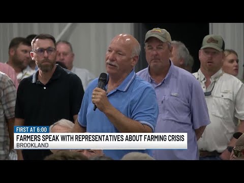 ‘I have never been as worried as I am now’: Arkansas farmers gather to share concerns