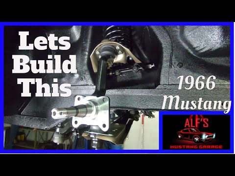 66 Mustang - Install coil springs & control arms - The Correct Way - 289 Conversion - Episode 7