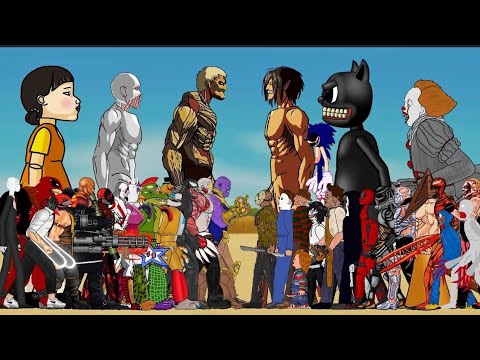 Compilation Of The Best Animated Videos - Cartoon Cat, Squid Game, Attack On Titan & More [Dc2]