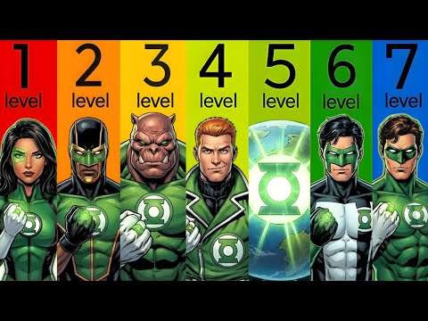 The 7 Levels Of Green Lantern Willpower
