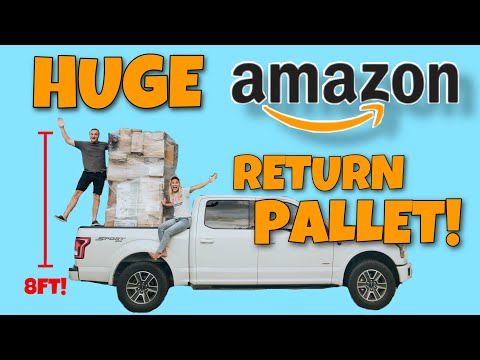 We Bought An Amazon Returns Pallet For $650 - Unboxing $4000 In MYSTERY Items!